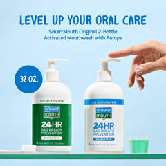 Graphic illustrating SmartMouth Patented Zinc Ion Technology