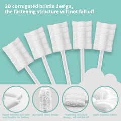 Finger toothbrush for babies with case