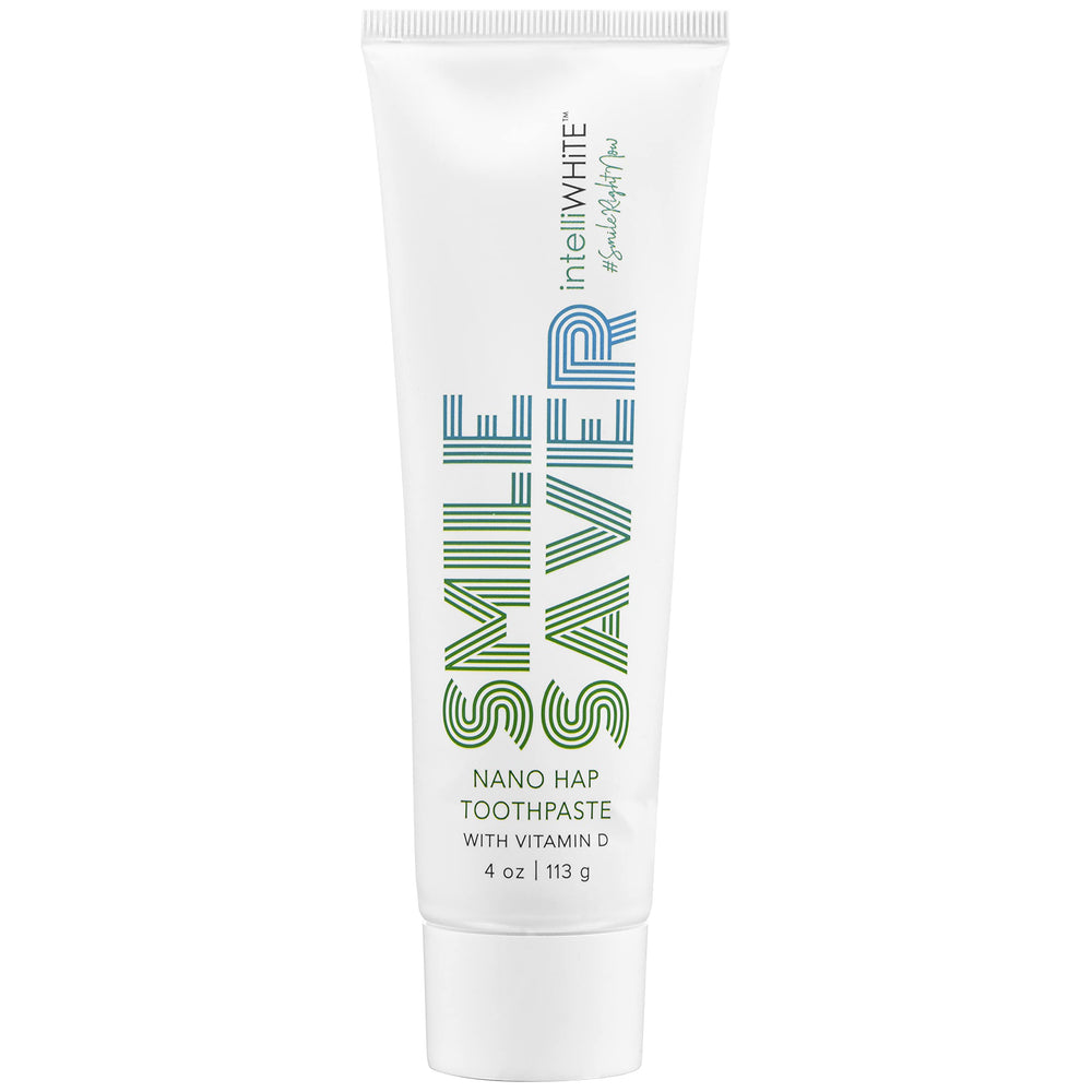 Smile Saver Hydroxyapatite toothpaste tube with Vitamin D and Xylitol