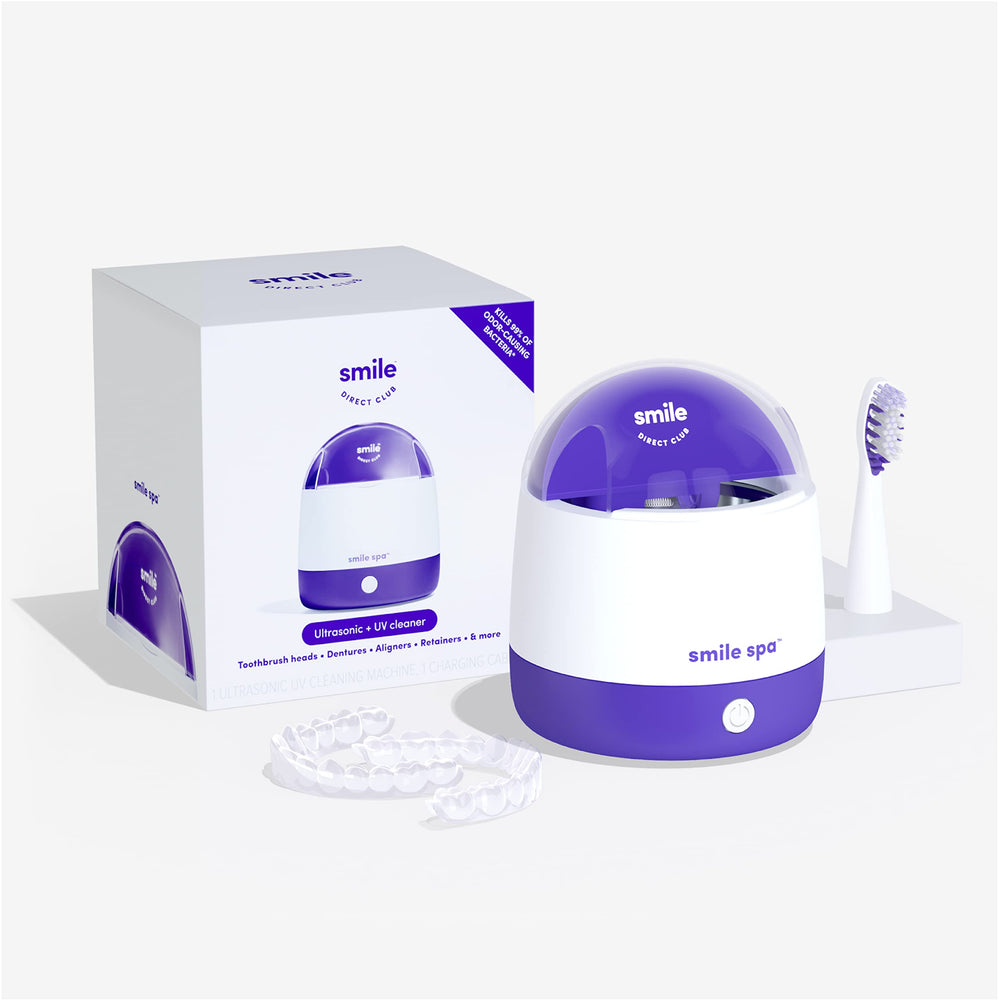 UV sanitization for toothbrush heads using Smile Spa
