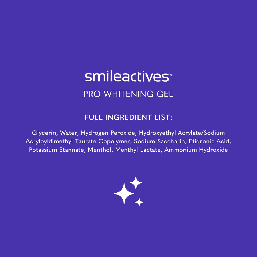 Safe for natural enamel and dental work