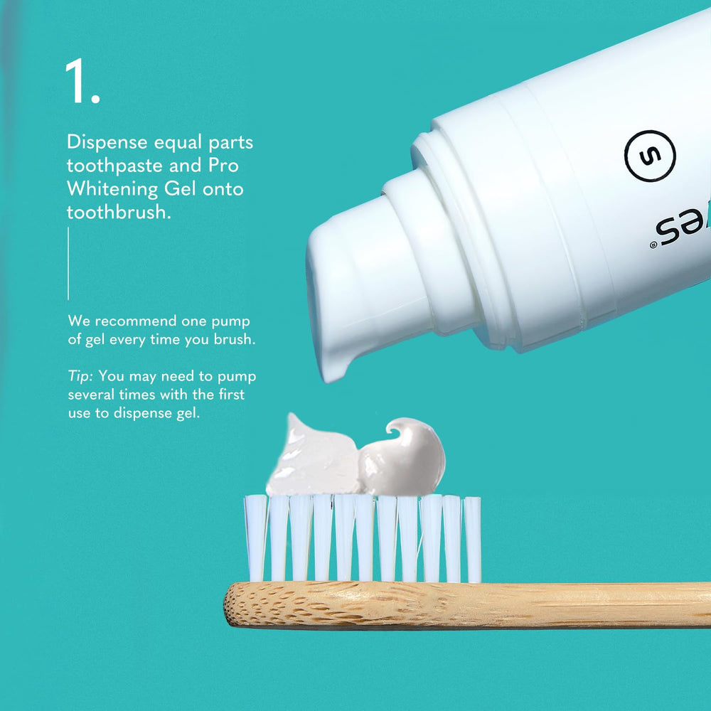 Smileactives packaging showing 3.8 oz bottle