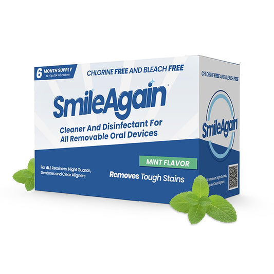 SmileAgain Retainer Cleaner mint 22-pack