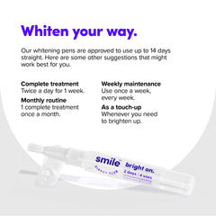 Close-up of whitening gel pens for SmileDirectClub kit