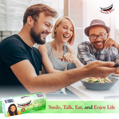 Using SmileFix kit for emergency dental repair - image 08