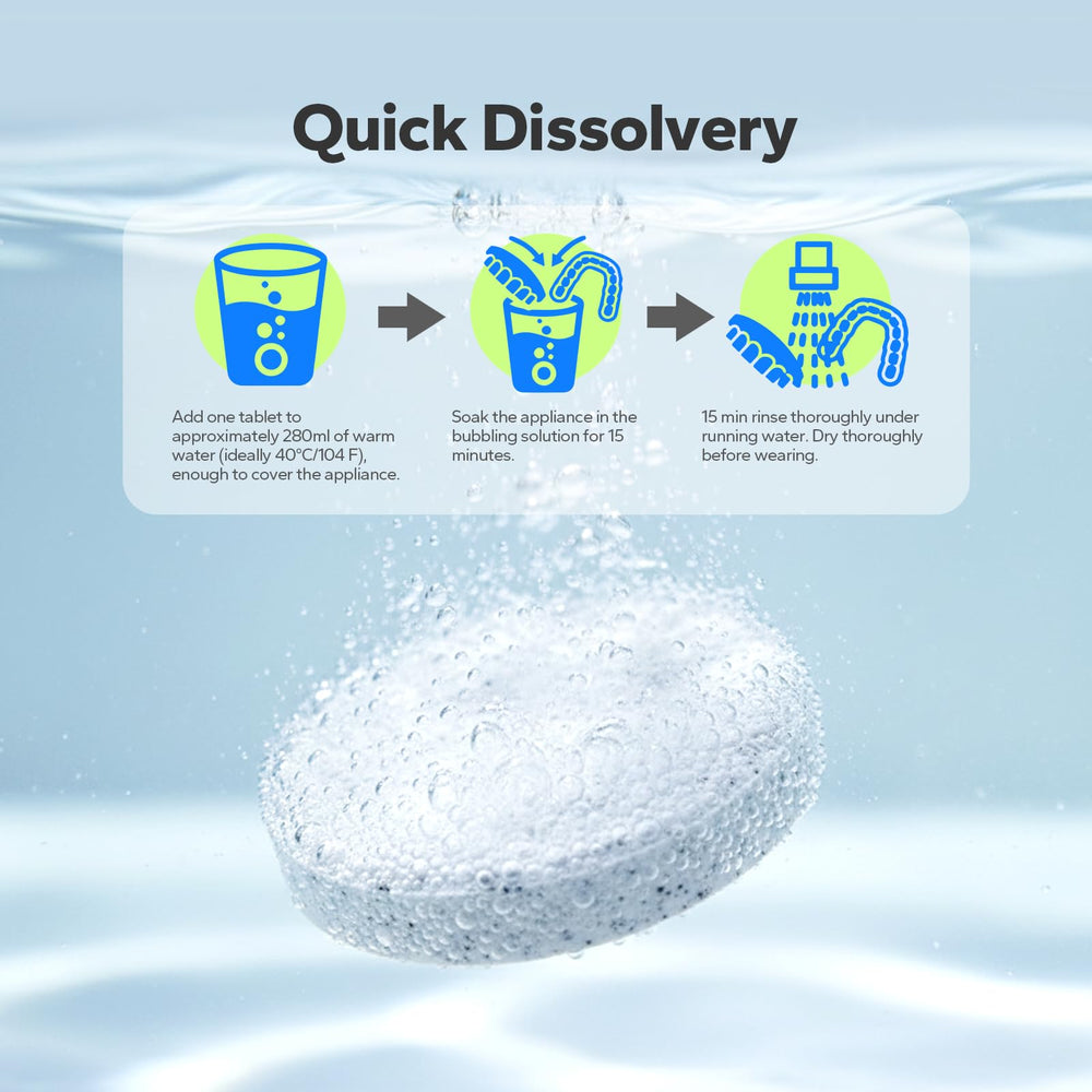 Versatile cleaning for aligners, mouth guards and retainers