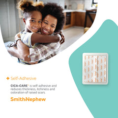 Smith & Nephew CICA-Care gel sheet unrolled from its release liner