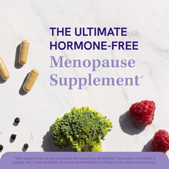 SMNutrition Black Cohosh Dong Quai Red Clover capsules emphasize botanicals for symptom support.