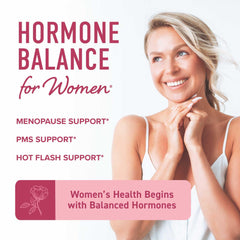 SMNutrition Hormone Balance Liquid Drops chasteberry image suggests PMS cycle support.