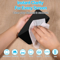 Two ultra-soft high-density microfiber cloths
