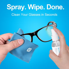 Ultra-soft microfiber cloths included in the SmoTecQ kit