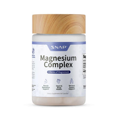 Snap Supplements 3-in-1 Magnesium Complex bottle (60 capsules)
