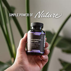 Nutrition facts panel for 60 capsules