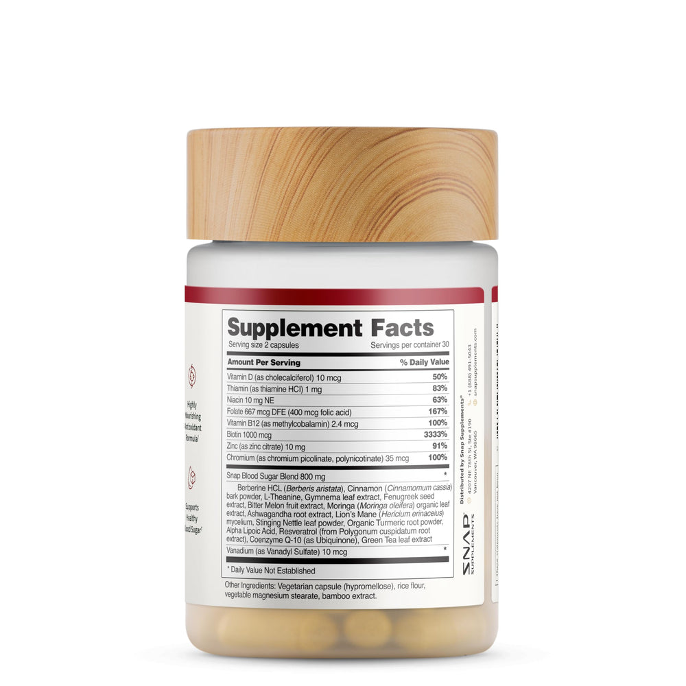 Lifestyle image of a person taking the supplement daily