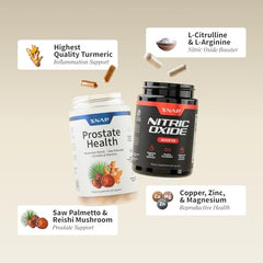 Nitric Oxide Booster bottle close-up with label details