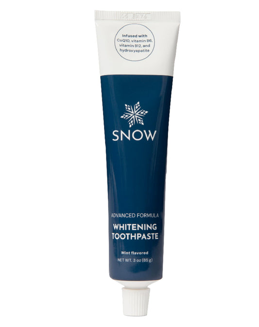 Snow Infusions Whitening Toothpaste box and tube