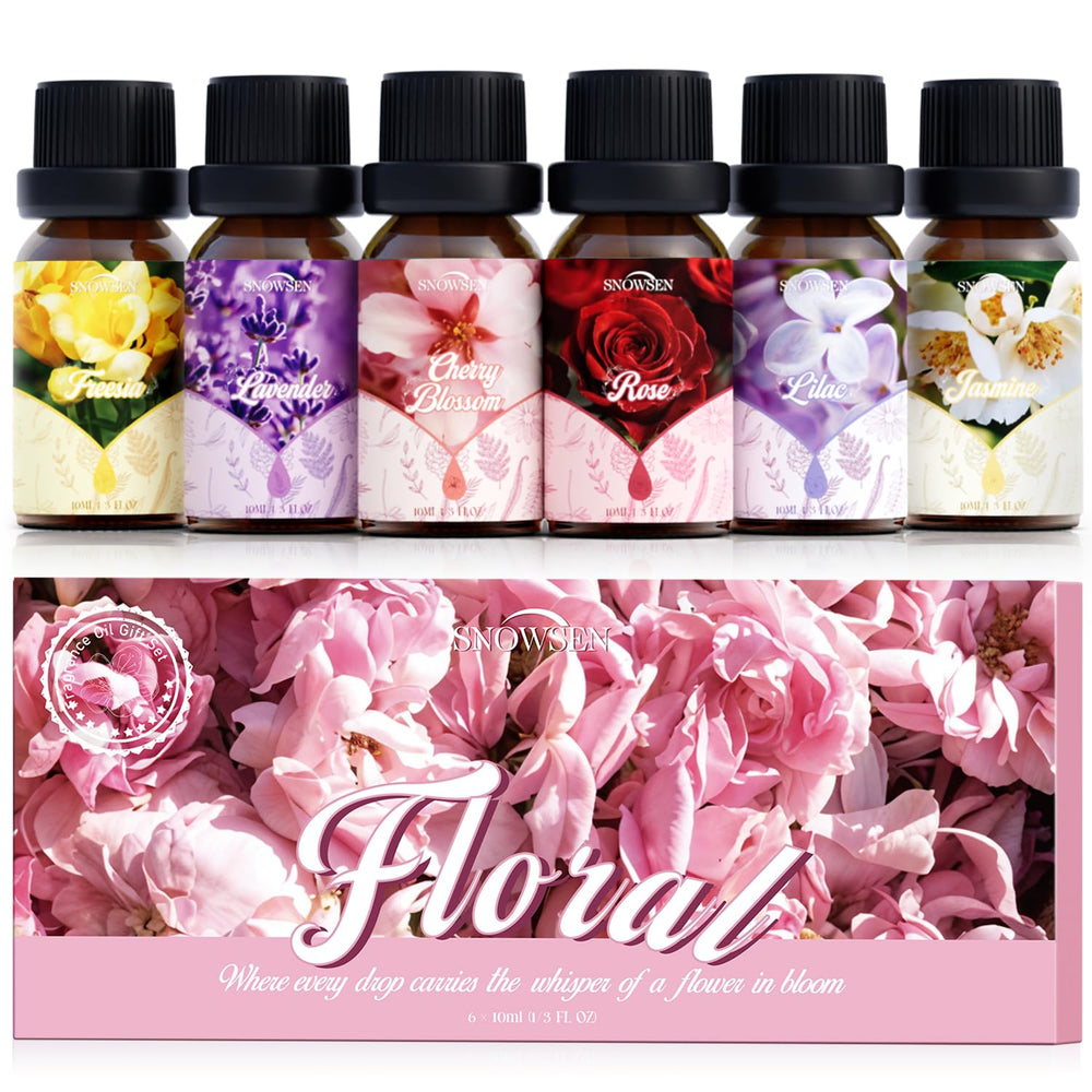 Jasmine essential oil bottle with diffuser