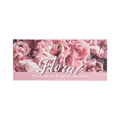 Floral essential oils gift set in elegant packaging