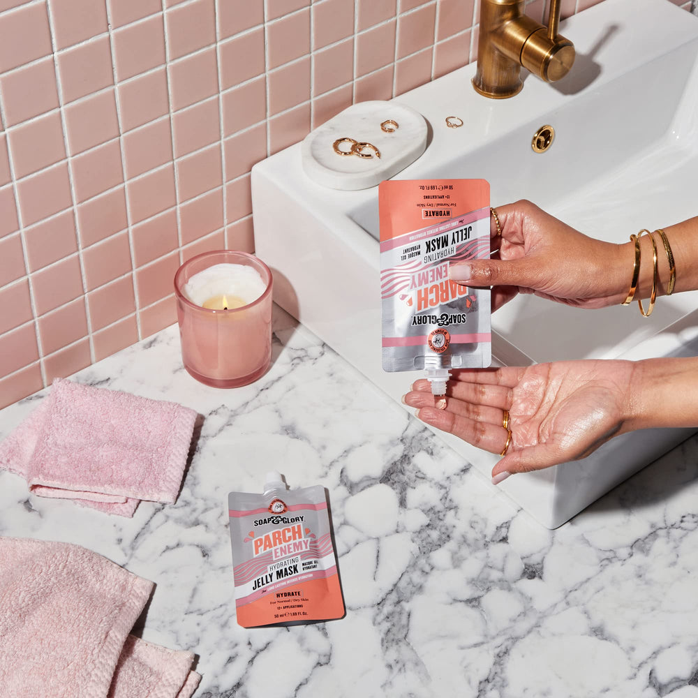 Soap & Glory Parch Enemy vegan formula for plant-based skincare