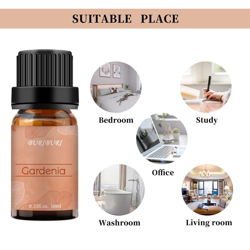 Display of soaps, candles, and burners using essential oils
