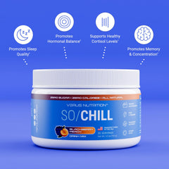 SoChill relaxation and calm benefits illustration