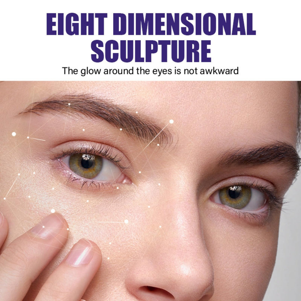 Soelegant Turmeric Vitamin C Eye Stick application shown for smoother skin