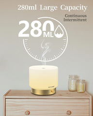 SOICARE diffuser four interval timers for flexible scent scheduling