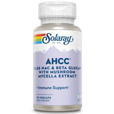 Solaray AHCC + NAC & Beta Glucan Veg Cap bottle 30 count — front view