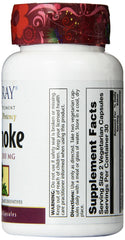 Guaranteed potency label showing 30 mg caffeoyl acid per 2 capsules