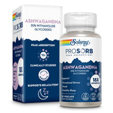 SOLARAY Ashwagandha 18X absorption capsules, 240 mg per serving