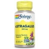 SOLARAY Astragalus Root 550mg bottle and box