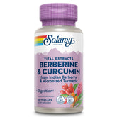 SOLARAY Berberine & Curcumin bottle on a white background