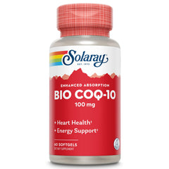 SOLARAY Bio CoQ-10 100 mg bottle - front view