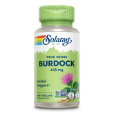 SOLARAY Burdock Root 425 mg bottle – front view