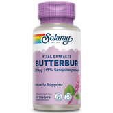 SOLARAY Butterbur Root Extract 50mg bottle, 60 capsules