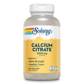 Solaray Calcium Citrate 1000mg bottle front