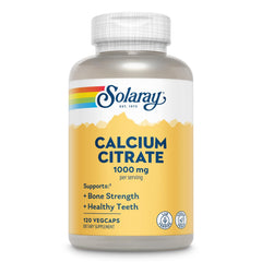 Solaray Calcium Citrate 1000mg bottle