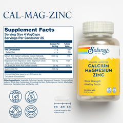 Calcium 1000mg and Magnesium 500mg per serving for absorption