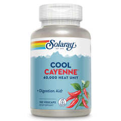SOLARAY Cayenne Pepper 40,000 HU bottle