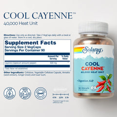 Cayenne pepper capsules in bottle