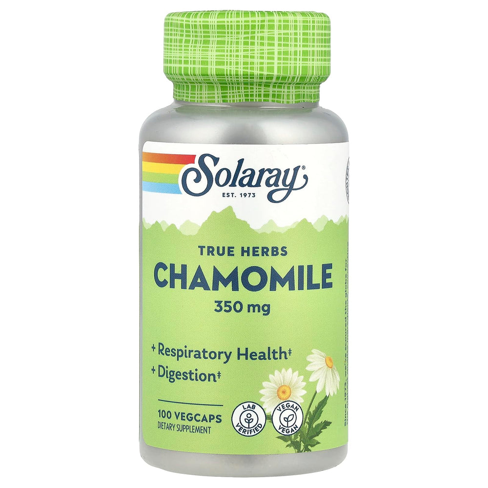 Solaray Chamomile 350 mg bottle - front view