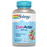 Bottle of Solaray Cranactin Cranberry AF Extract Capsules 400 mg 180-count