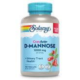 Solaray D-Mannose 1000mg with CranActin Cranberry capsules