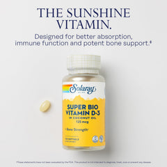 Label showing coconut oil base for enhanced absorption