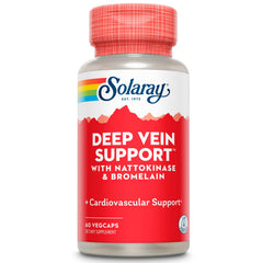 SOLARAY Deep Vein Support bottle with Veg Cap (Btl-Plastic) 60ct