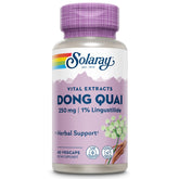 SOLARAY Dong Quai Root Extract in Veg Cap bottle, 60-count