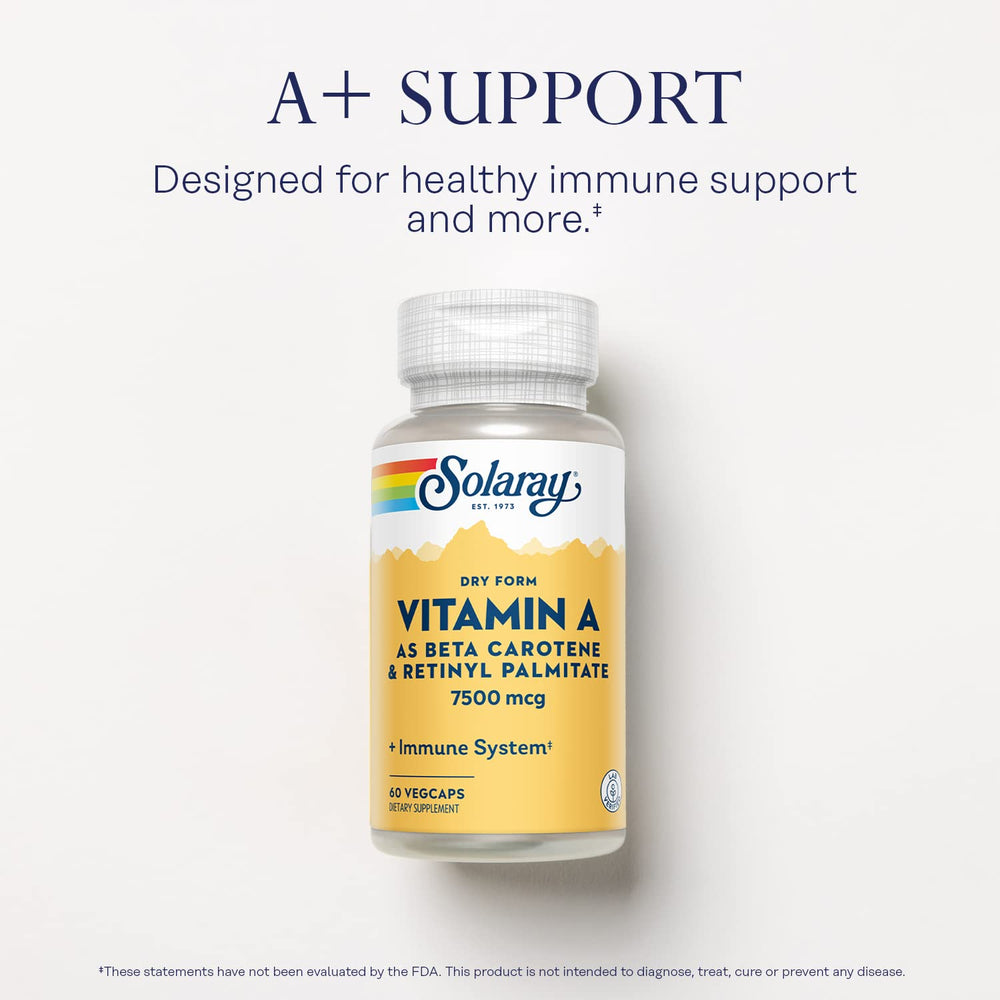 Carrot powder and carrot root juice imagery for Vitamin A ingredients