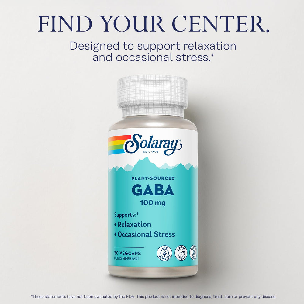 GABA 100 mg from fermented barley source illustration