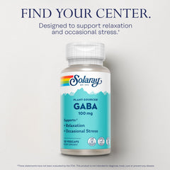 GABA 100 mg from fermented barley source illustration