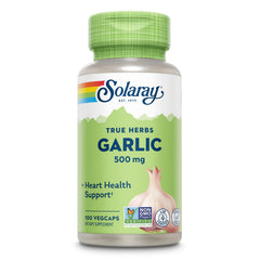 SOLARAY Garlic Bulb 500 mg bottle label